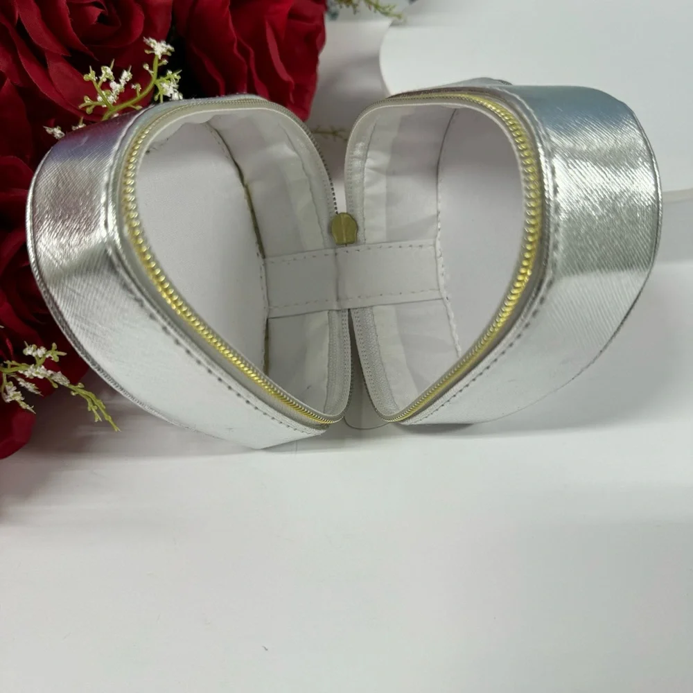🩶SILVER HEART JEWELRY BOX